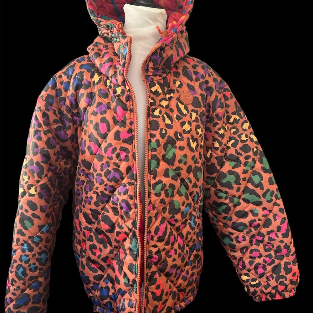 Farm Rio womens puffer jacket